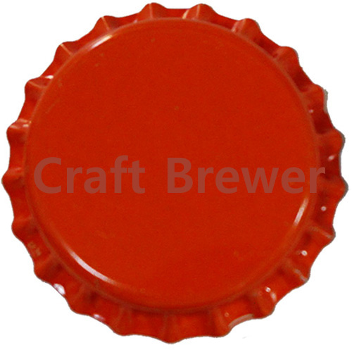 오렌지색 병뚜껑(Orange Oxygen Barrier Crown Cap)-(50EA)