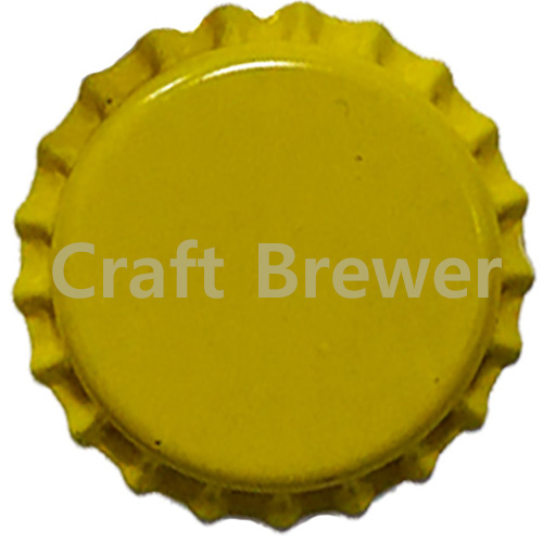 노랑색 병뚜껑(Yellow Oxygen Barrier Crown Cap)-(50EA)