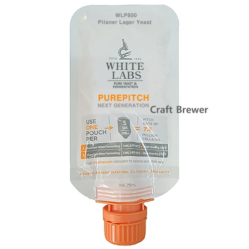화이트랩 액상효모  WLP800  (White Labs Pilsner Lager Yeast) [Best by 2024. 8. 8]