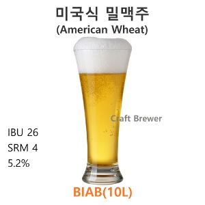 미국식밀맥주(American Wheat)-(BIAB-10L)
